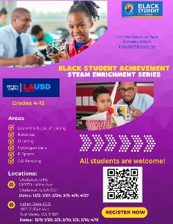 Steam Enrichment Program Flyer (Spanish)